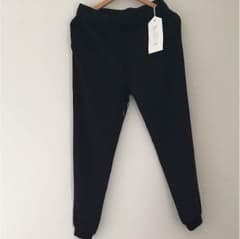 【新品】ジョガーイージーパンツ ブラックのサムネイル