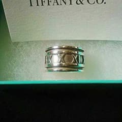 TIFFANYリング＊925刻印有り＊正規品＊美品＊サイズ11号＊箱・保存袋付きのサムネイル