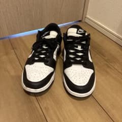 NIKE DUNK LOW ブラック ホワイト スニーカーのサムネイル