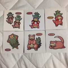 ポケモンシール・ポケモンデコキャラシール(ヤドン進化ライン)のサムネイル