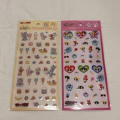톰과 제리 파워 퍼프 걸스 Pitapuku Sticker