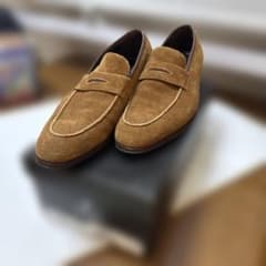 LANVIN COLLECTION スエード ローファー ブラウンのサムネイル