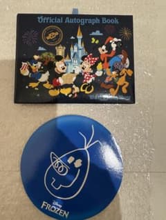 WDW ディズニー フロリダ ウォルトディズニーワールド サイン帳 直筆