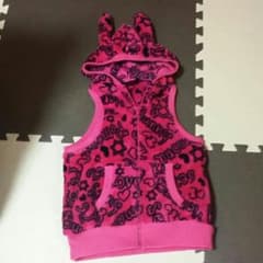 耳つき　ベスト　１２０cmのサムネイル