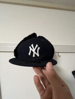 ざ*ー様 New Era ヤンキース ドッグイヤー　フライトキャップ7 5/8のサムネイル