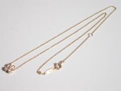 Tiffany&Co. ベゼルセット ネックレス 750 K18 4Pダイヤ ① - メルカリ