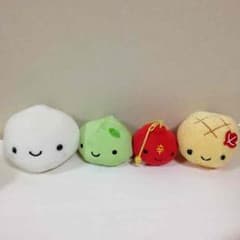まんじゅうくんの仲間たち4点セットのサムネイル