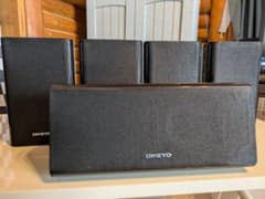 ONKYO スピーカーセット センター サラウンド付★ホームシアター オンキョーのサムネイル