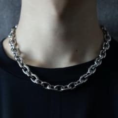 HARE BIGチェーンネックレス シルバー - メルカリ