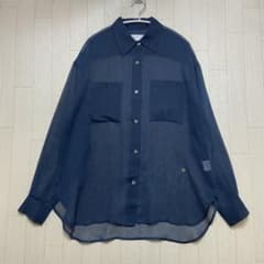 CONVERSE TOKYO シアーシャツ ネイビー