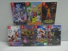 【中古】Switchソフト ７本セット パワプロ ウイニングポスト ベイブレード