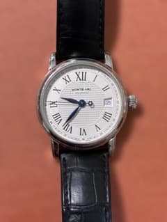 MONTBLANC 自動巻き時計 シルバー/ブラックのサムネイル