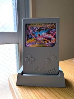 Game Boy-style card Stand ポケモンカード Compatible with 3D printers