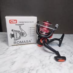 03*ロマサ スピニングリール RC4000 釣り具 4000番 アルミスプール