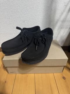 【CLARKS ORIGINALS】 Wallabee ブラックスエードのサムネイル