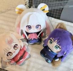 【新品未使用】超かぐや姫！ ぬいぐるみ3点セットのサムネイル