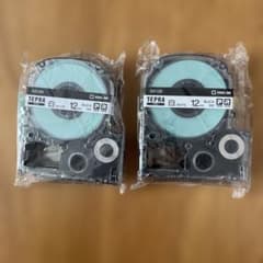KING JIM SS12K ラベルテープ 12mm 2個セットのサムネイル