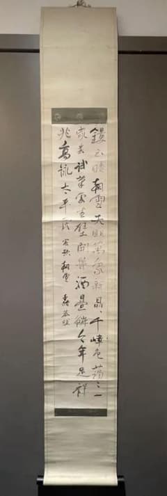 真作/妙心寺管長/花園大学名誉学長/山田無文/梅花開五福/掛軸☆宝船