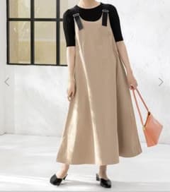 FIFTH  ベルトショルダージャンパースカート　ロング　ワンピース　夏服　秋服のサムネイル