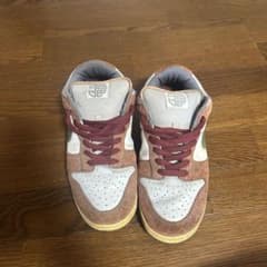 NIKE スエード スニーカー ブラウン/ホワイト/グリーンのサムネイル