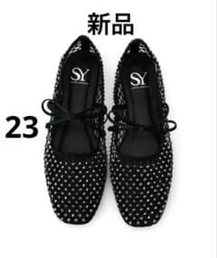 SY UNITED ARROWS グレアネットバレエ フラット10 ブッラク SY UNITED ARROWS グレアネットバレエ フラット10 ブッラク - メルカリ