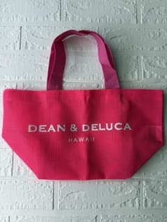 新品 DEAN & DELUCA HAWAIIメッシュトートバッグ ピンクS - メルカリ