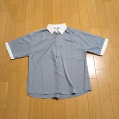HALHAM 半袖シャツ クレリックシャツ Mサイズのサムネイル