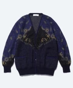 本日限定値下げ】TOGA VIRILIS モヘアジャガードニットカーディガン
