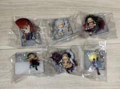 ONEPIECE ワンピース　フィギュアキーホルダー 全６種 コンプセット