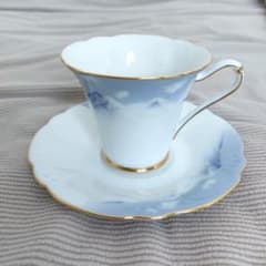 大倉陶園 カップ＆ソーサー 1客 雪の結晶 / 大雪山 ⭐希少品⭐ - メルカリ