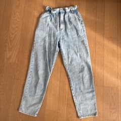 しまむらデニムパンツLサイズ　GU黒カーゴパンツMのサムネイル