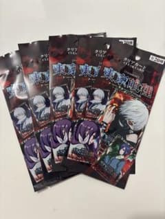 数量限定】 東京喰種 グール クリアカード 5パック - メルカリ