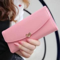 ピンク ハート♡長財布のサムネイル