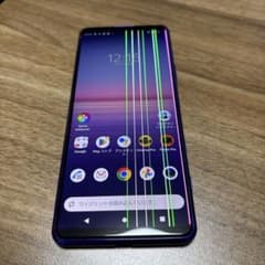 SONY Xperia 5 Ⅱ本体 画面に縦の線あり docomo版 SO52A - メルカリ