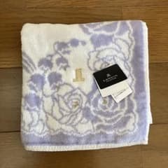LANVIN COLLECTIONタオルハンカチ ローズ柄のサムネイル