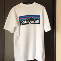 パタゴニア　patagonia　半袖Tシャツ  ホワイト ロゴのサムネイル