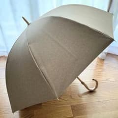untule 長傘 S/シャンブレー(50㎝)（シャンブレーベージュ(BE
