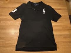 Polo Ralph Lauren 黒 ビックポニーポロシャツ L/G14-16のサムネイル