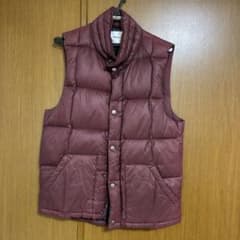 URBAN RESEARCH キルティングダウンベスト サイズ38（S〜M） 赤のサムネイル