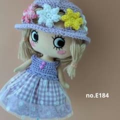 ハッピードール イーマリーちゃんアウトフィット ワンピースと帽子no