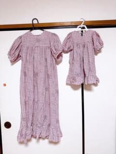 親子リンク　ワンピース　Mサイズ　90サイズのサムネイル
