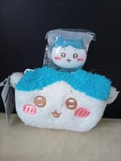 ちいかわ ハチワレ ミニキャラメルポーチ　ミニおかおシリコンポーチ