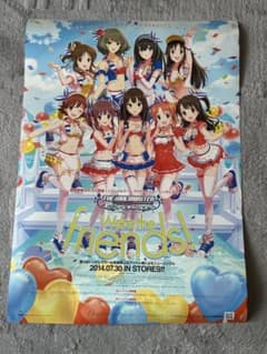 아이돌 마스터 신데렐라 걸즈 CD 공지 포스터 (비매품)