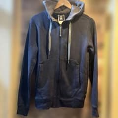G-STAR RAW ジップアップパーカー ネイビー 新品のサムネイル