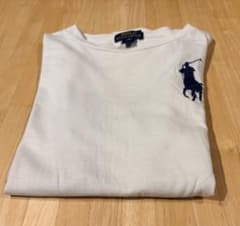 POLO RALPH LAUREN Tシャツ ホワイト 刺繍ロゴのサムネイル