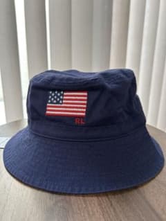 新品　POLO Ralph Lauren ネイビー ハット　キッズ　57cmのサムネイル