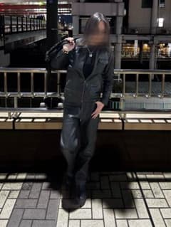 swag archive darkwear opium 本革ブラックレザーパンツ - メルカリ