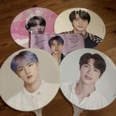 BTS ジン うちわ、フラッグ 5枚セット - メルカリ