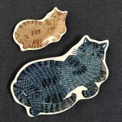 倉敷意匠 katakata 猫皿セットのサムネイル