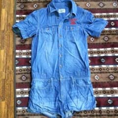 再出品♪ロデオクラウンズ★大人気完売商品★デニムサロペット★のサムネイル